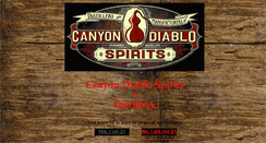 Desktop Screenshot of canyondiablospirits.com